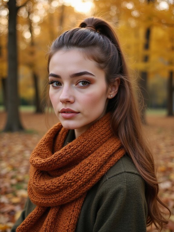 sleek half up hairstyle elegance