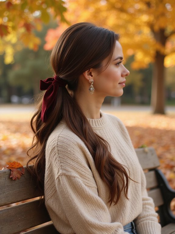 sleek low maintenance hairstyle