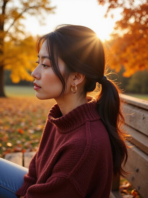 polished low ponytail tutorial