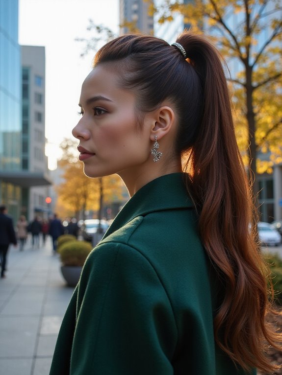 sleek ponytail styling tips