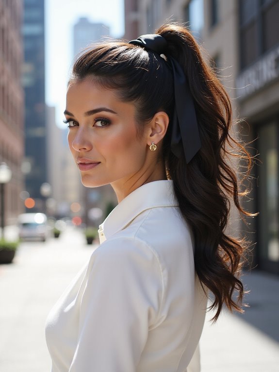 polished ponytail styling tips