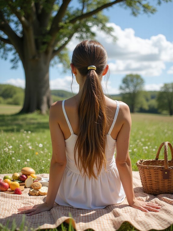 sleek ponytail stylish comfort