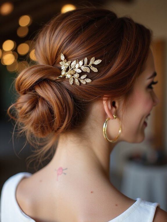 sleek sculpted bun elegance