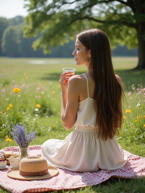 sleek shiny elegant hairstyle