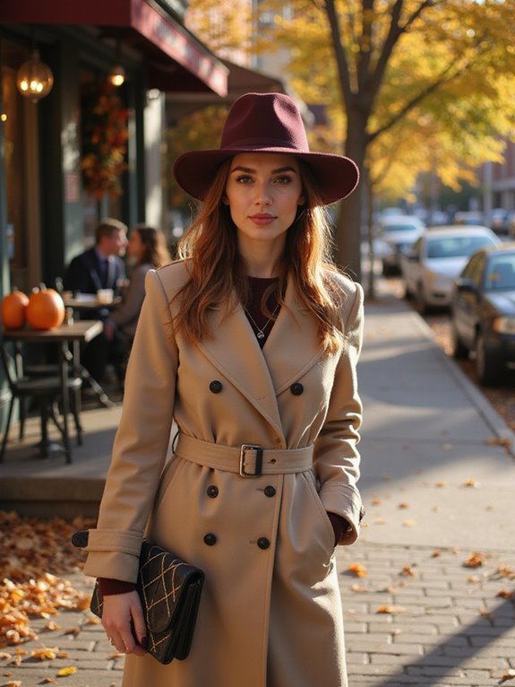 sleek side part styling