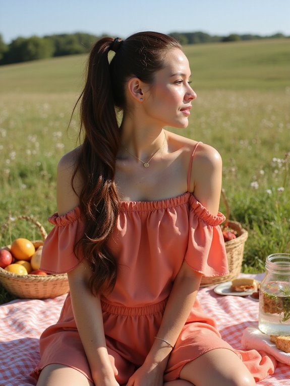 sleek sophisticated ponytail twist