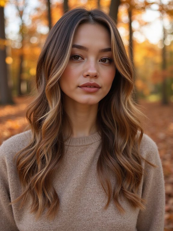 sleek straight layered elegance