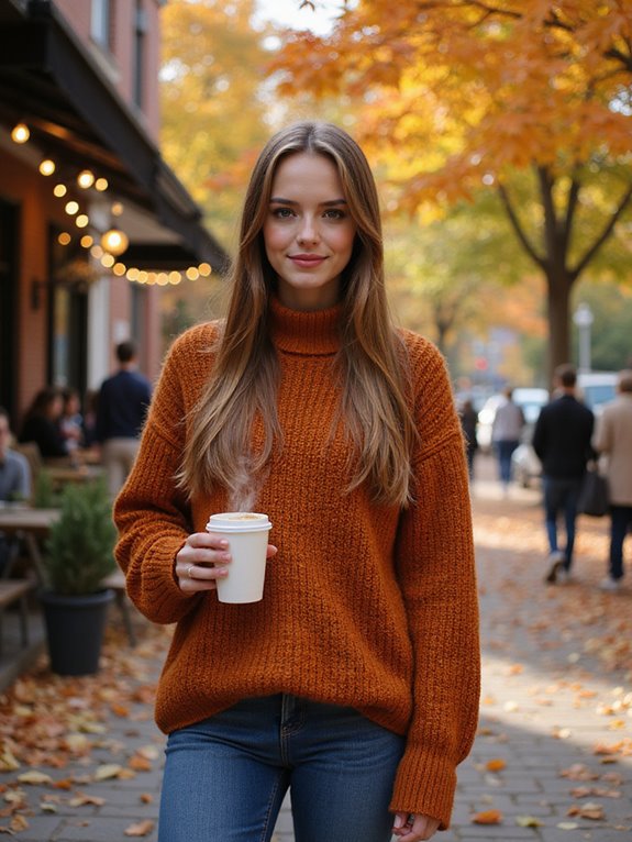 sleek straight middle part