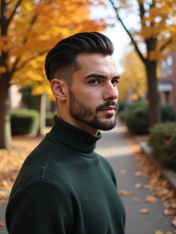 slick fade hairstyle maintenance