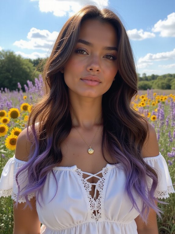 soft lavender hair color