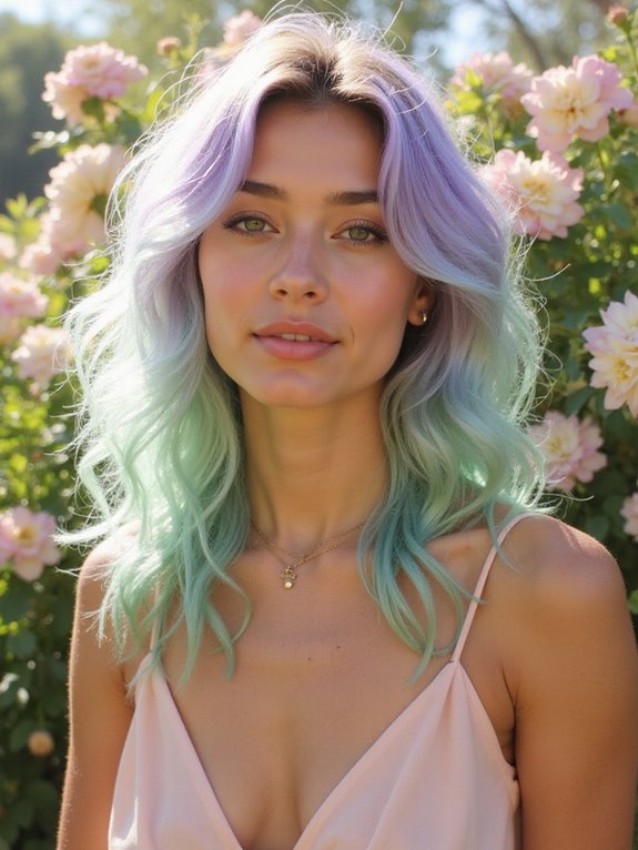 soft pastel hair colors