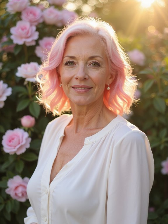 gentle pastel pink haircare advice