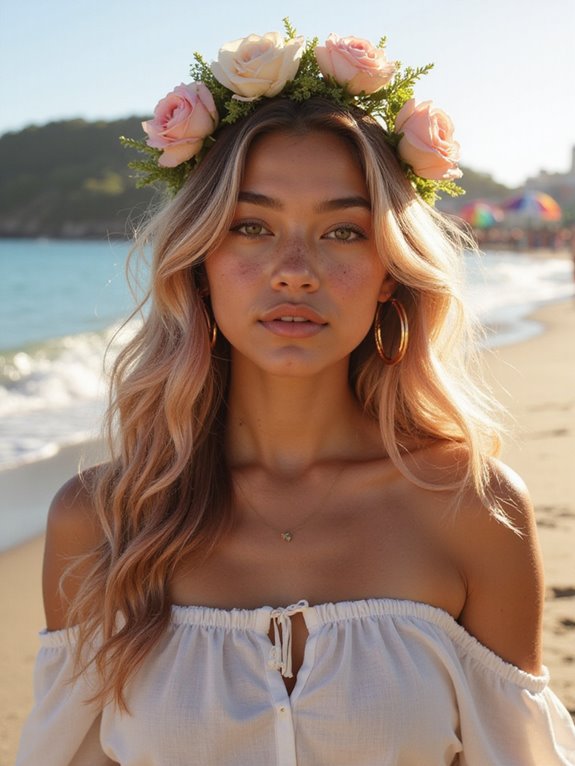 gentle rose gold hair transformation