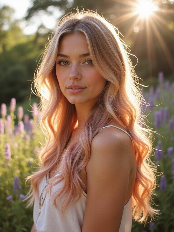 soft rose gold maintenance