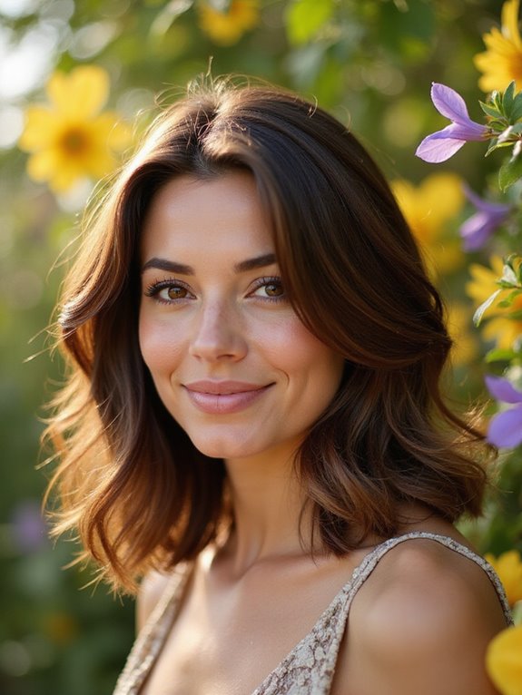 soft sun kissed hair highlights