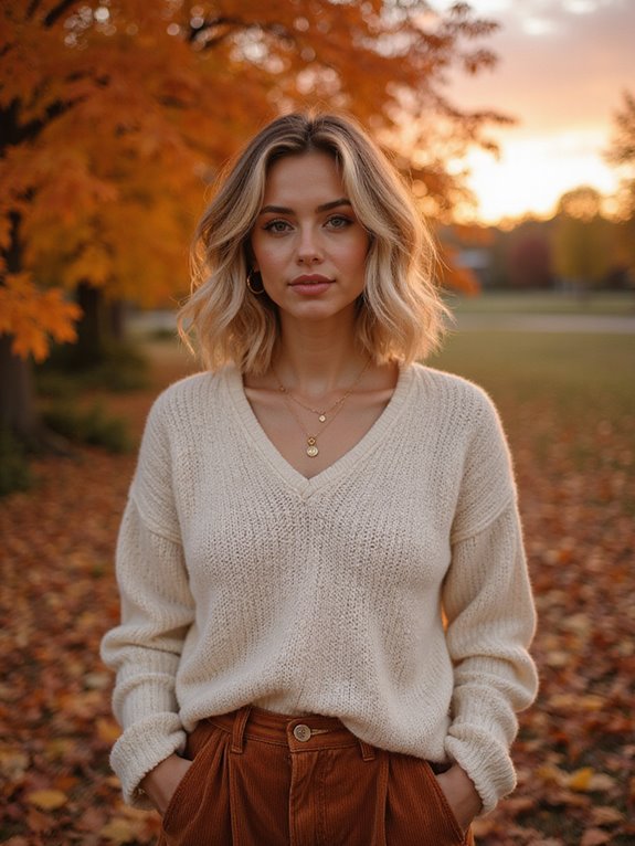 soft vanilla sunset balayage