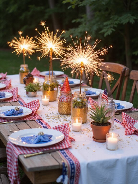 sparkling tabletop celebration tips