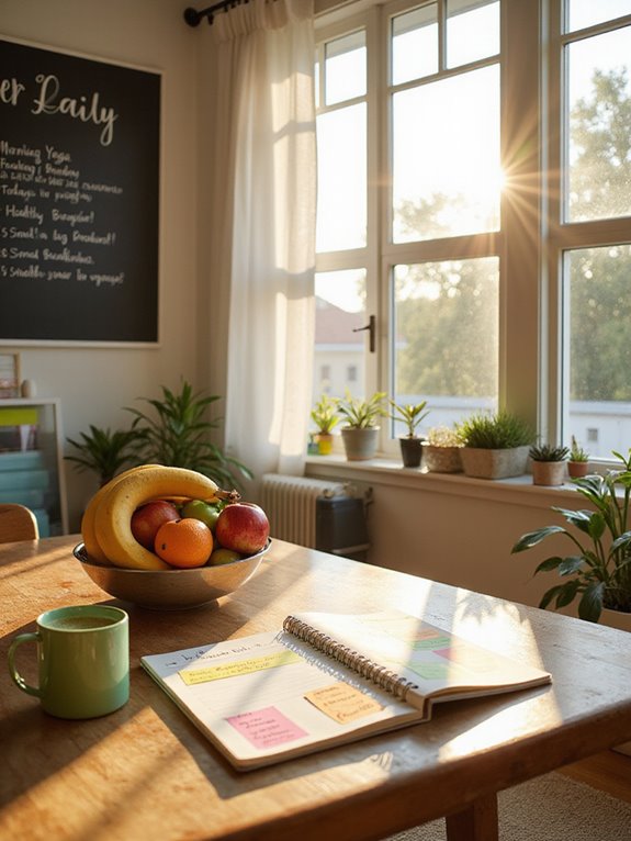 scheduled morning and evening