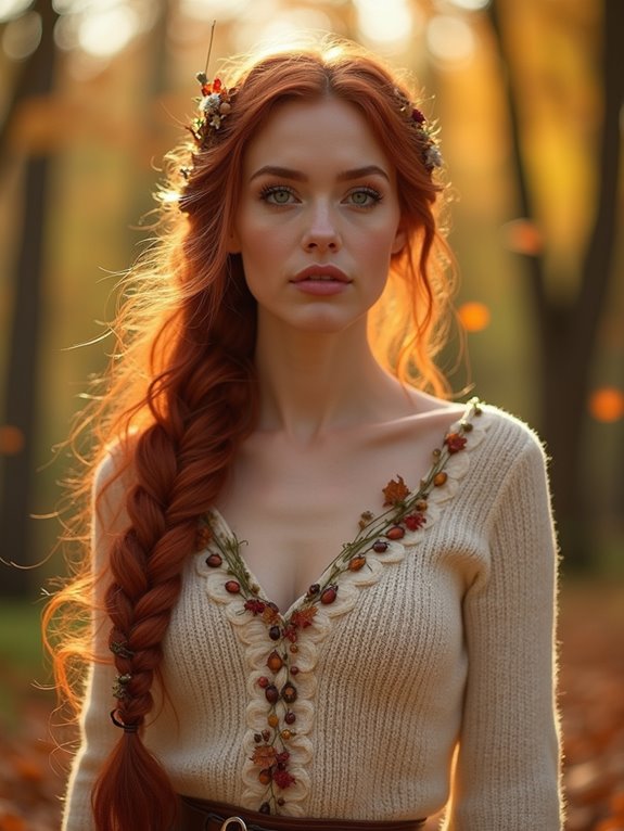 stunning ocean themed braid style