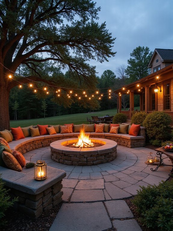 stunning outdoor gathering space