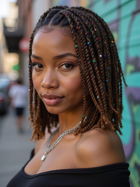 stylish and practical braids