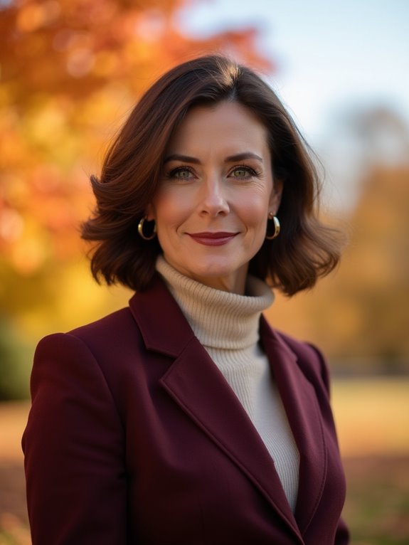 stylish bob with layers