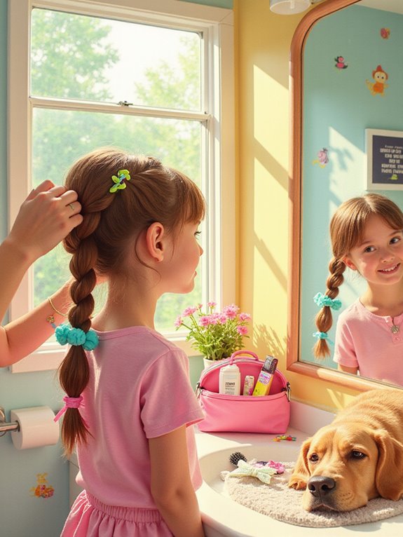 stylish braided pigtail tutorial