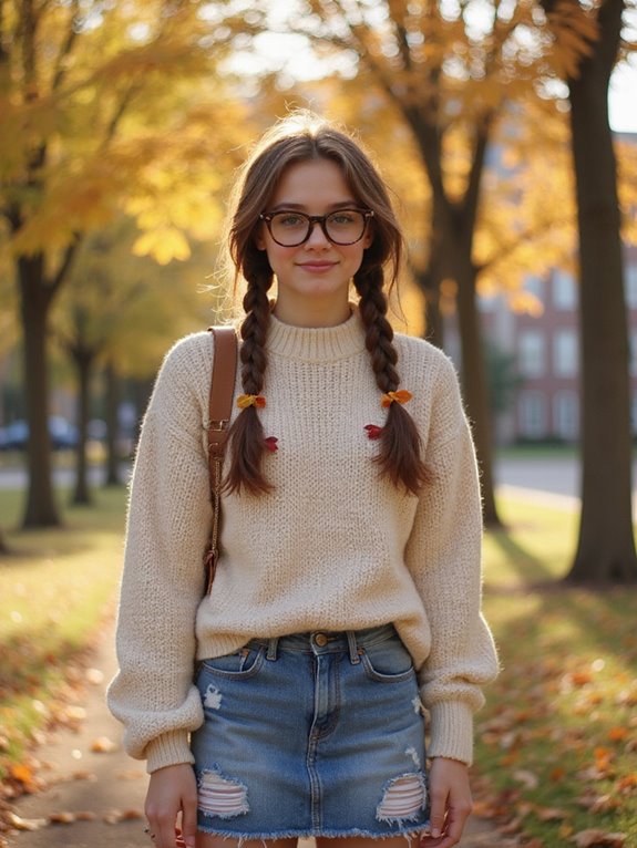 stylish braided pigtail variations