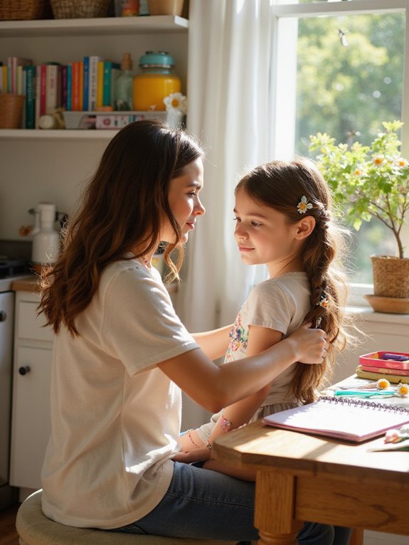 stylish elegant side braid