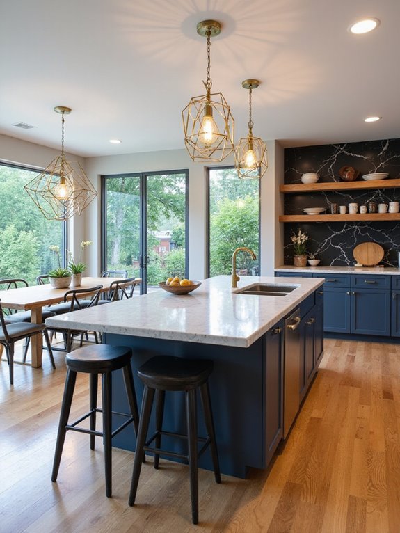 stylish functional contemporary kitchens