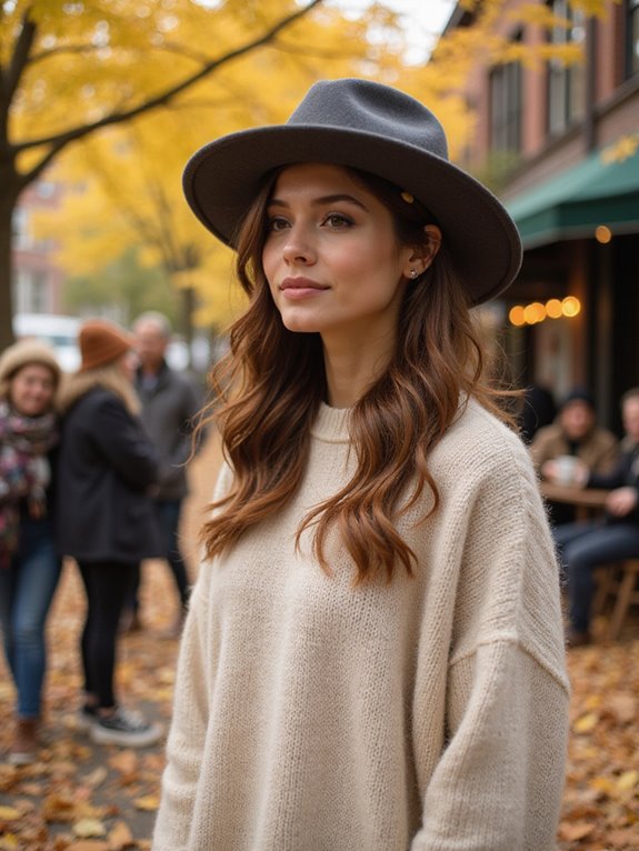 stylish hairstyles for hats