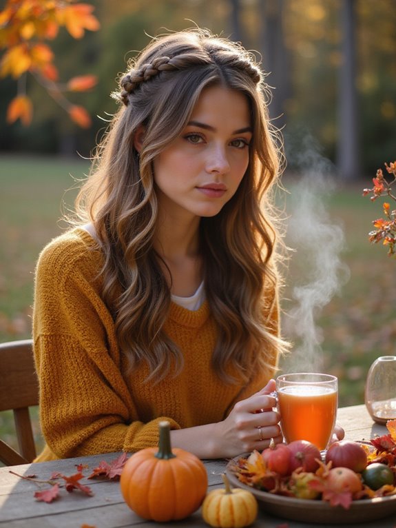 stylish half up twists hairstyle