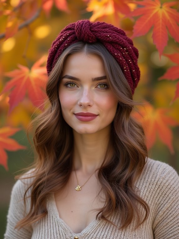 chic headband hair updo