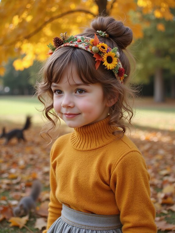 stylish headband updo tutorial