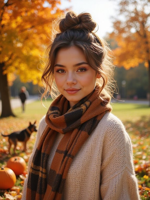 stylish untidy bun tips