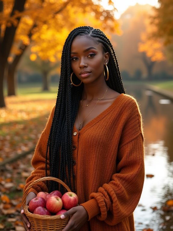 stylish protective creative hair