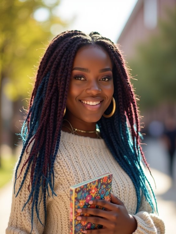 stylish protective hair twists
