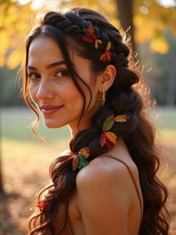 stylish rubber band twists