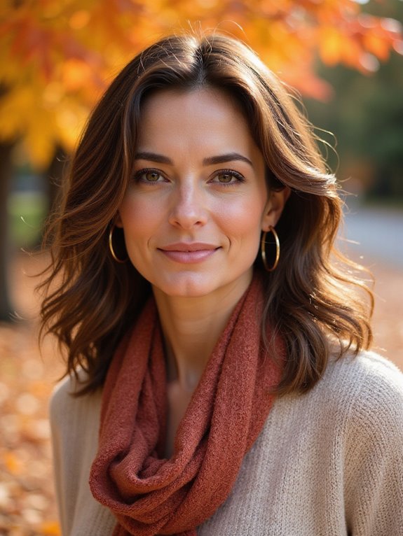 stylish shoulder length waves