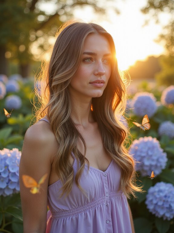 stylish silver chestnut look