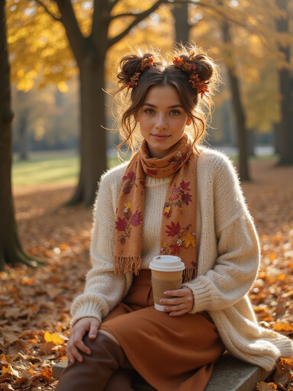 stylish space buns tutorial