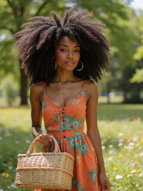 stylish summer high puff