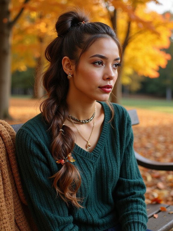 stylish textured ponytail tutorial