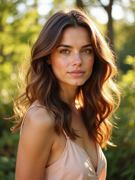 sun kissed balayage hair care