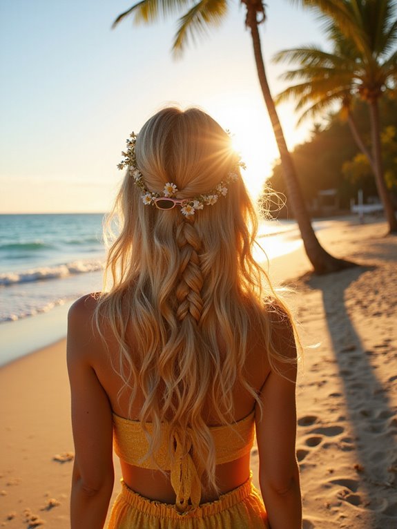 sunlit balayage hair highlights