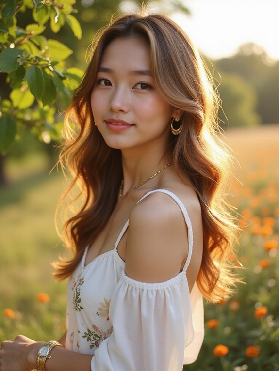 sun kissed balayage highlights shine