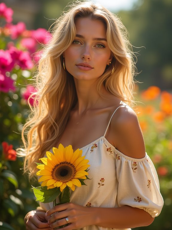 sun kissed blonde hair highlights