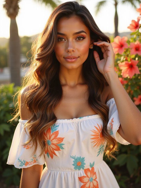 sun kissed caramel hair highlights