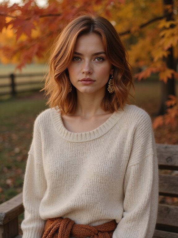 textured lob for effortless style