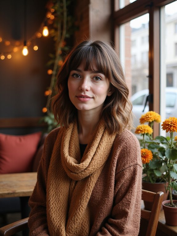 textured lob with fringe